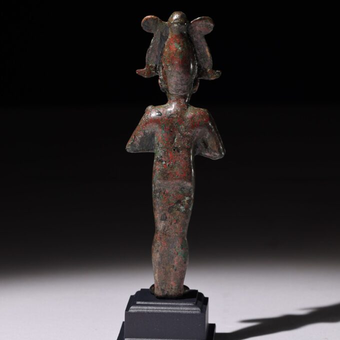 Bronce egipcio de Osiris - Galería F. Cervera - E-1543