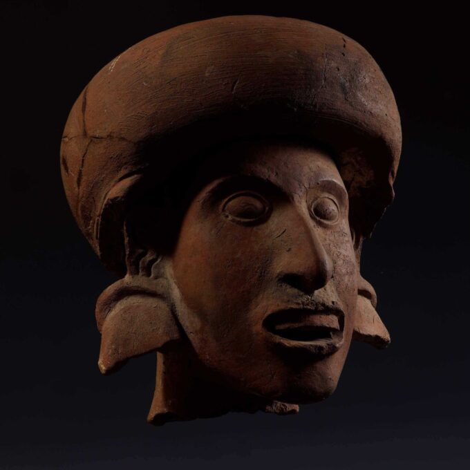 Cabeza Azteca - Galería F. Cervera - PC-011