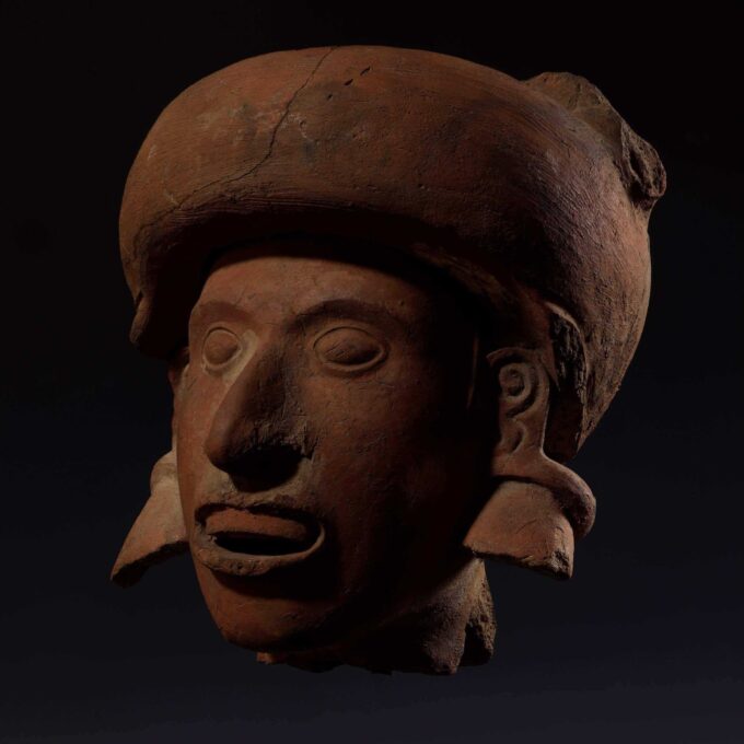 Cabeza Azteca - Galería F. Cervera - PC-011