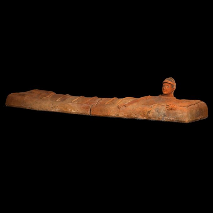 Gran Sarcófago Etrusco - Galería F. Cervera - ET-026