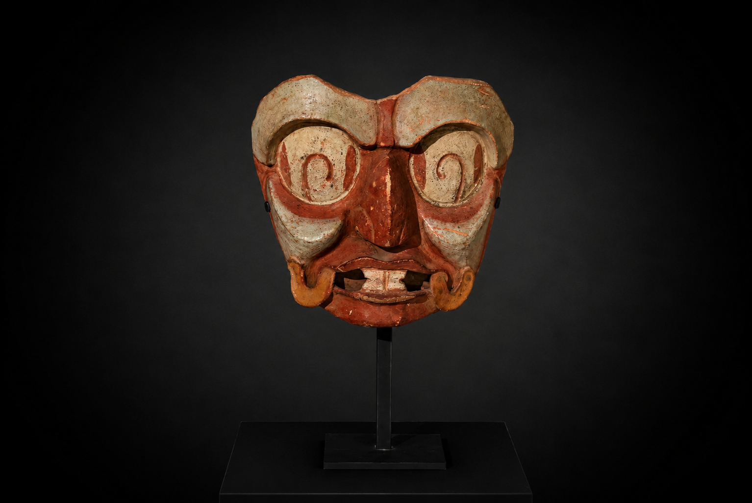 Fragmento de incensario ceremonial Maya - Galería F. Cervera - PC-472